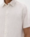 Irving Short-Sleeve Shirt in Relaxed Linen