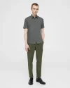 Irving Short-Sleeve Shirt in Structure Knit