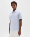 Irving Short-Sleeve Shirt in Structure Knit