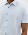 Noran Short-Sleeve Shirt in Slub Cotton