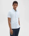 Noran Short-Sleeve Shirt in Slub Cotton