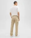 Straight Cargo Pant in Stretch Cotton Twill