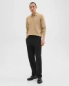 Straight Pant in Wool-Blend Twill