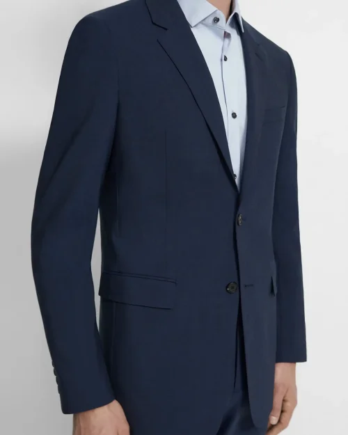 Structured Blazer in Stretch Wool