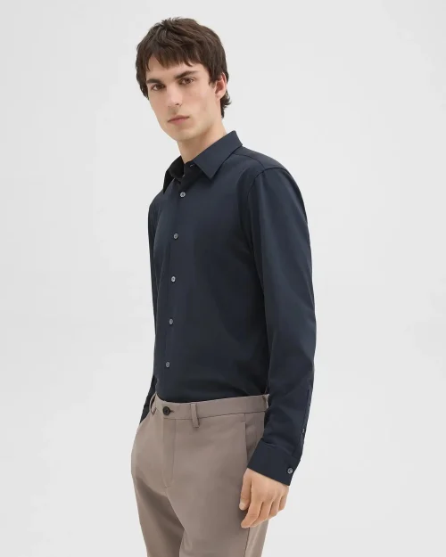 Sylvain Shirt in Structure Knit