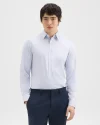 Sylvain Shirt in Olympic Structured Knit - Tailored Button-Up for Men