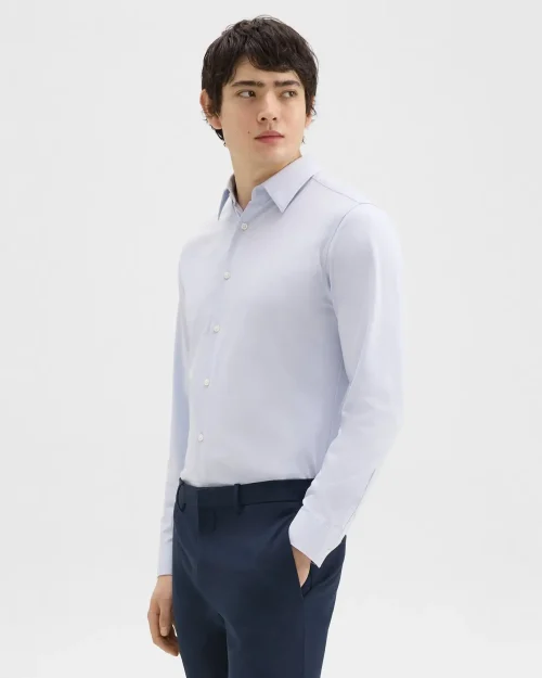 Sylvain Shirt in Structure Knit