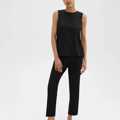 Treeca Pull-On Pant in Admiral Crepe