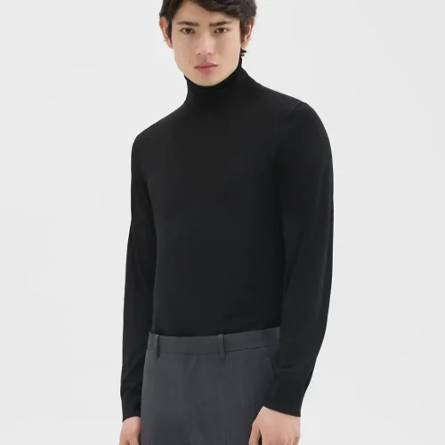 Turtleneck Sweater in Regal Wool