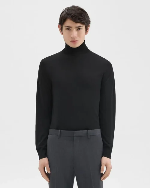 Turtleneck Sweater in Regal Wool