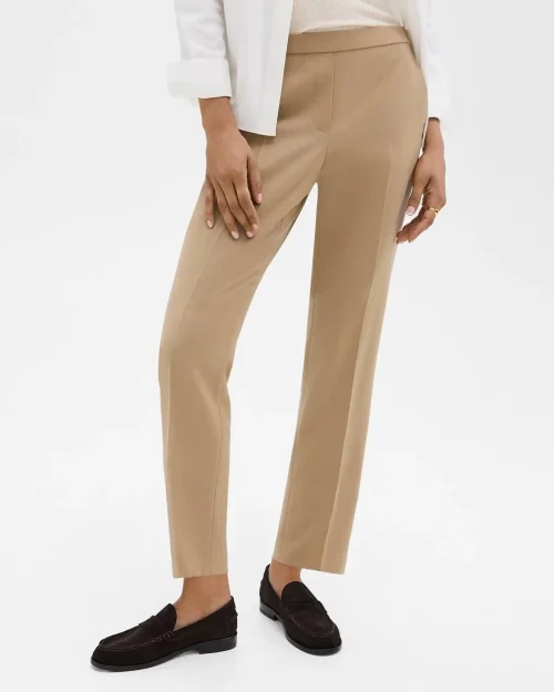 Treeca Pull-On Pant in Sleek Flannel