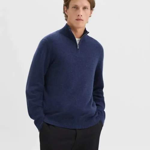 Hilles Quarter-Zip Sweater in Cashmere