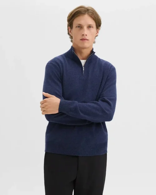 Hilles Quarter-Zip Sweater in Cashmere