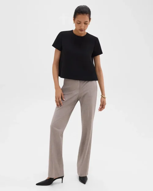 Flared Pant in Good Wool