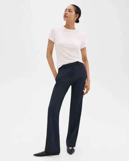 Flared Pant in Good Wool