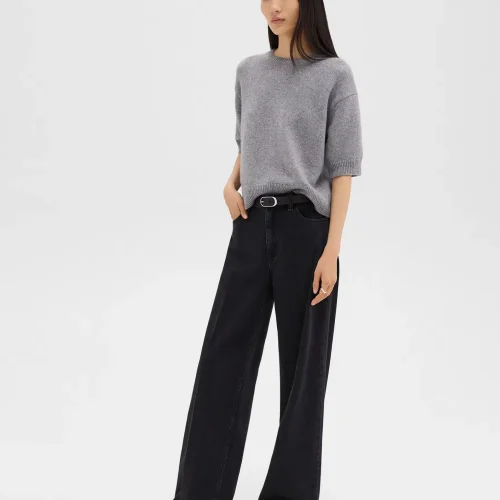 Straight-Leg 5-Pocket Pant in Denim