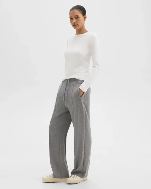 Track Pant in Double-Knit Jersey