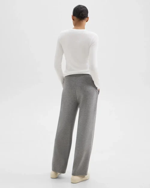 Track Pant in Double-Knit Jersey