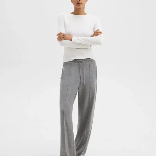 Track Pant in Double-Knit Jersey