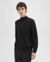 Mock Neck Sweater in Regal Wool