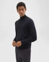 Mock Neck Sweater in Regal Wool