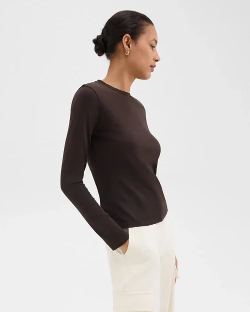 Tiny Long-Sleeve Tee in Organic Cotton