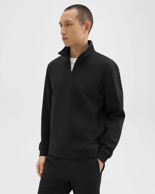 Quarter-Zip Sweatshirt in Scuba