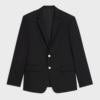 Blazer By Morton In Textured Gabardine