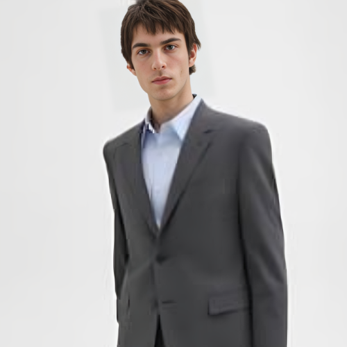 Chambers Blazer in Stretch Wool Premium Tailored Fit