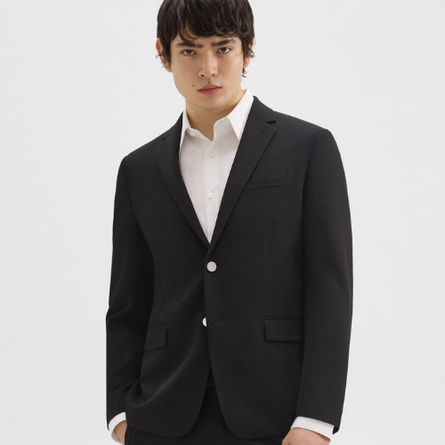 Men Morton Blazer In Gabardine Texture