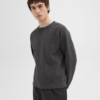 Theory Raglan Sleeve Sweatshirt in Light Bilen