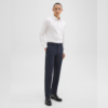 Theory Navy Mayer Pant in Stretch Wool