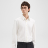 Theory Sylvain White Plain Shirt