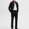 Theory Black Zaine Pant in Moleskin Twill