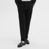 Theory Black Zaine Pant in Moleskin Twill