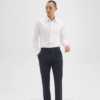 Theory Navy Mayer Pant in Stretch Wool