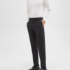 Theory Black Mayer Pant in Stretch Wool